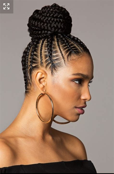 black hair braids updos|More.